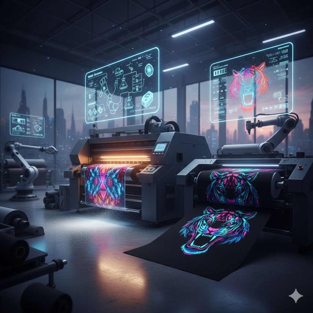 DFT printers in een hoog technologisch lokaal