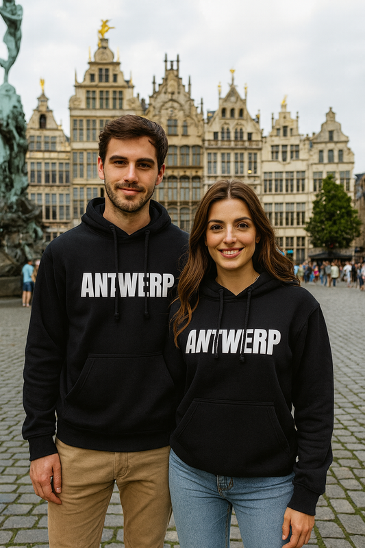 ANTWERP 1880 HOODIE UNISEX - Verberg Collective 