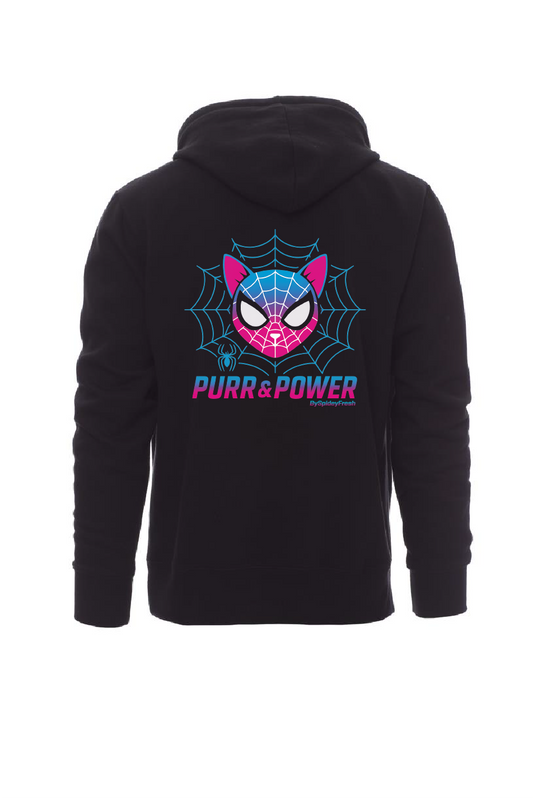 PURR & POWER HOODIE - Verberg Collective 